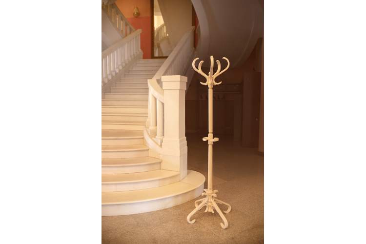 Вешалка напольная В 10Н белый ясень-6