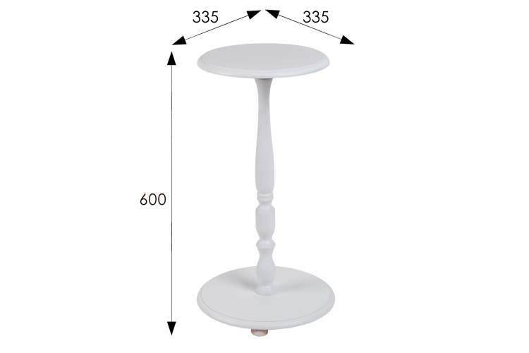 Подставка для цветов Селена белый-1