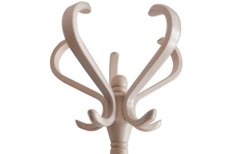 Вешалка напольная В 10Н белый ясень-1