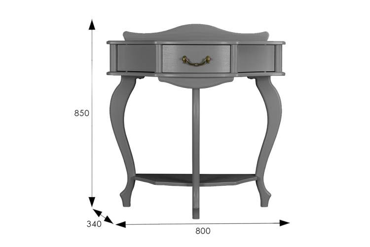 Консоль Джульетта серый ясень Л-4