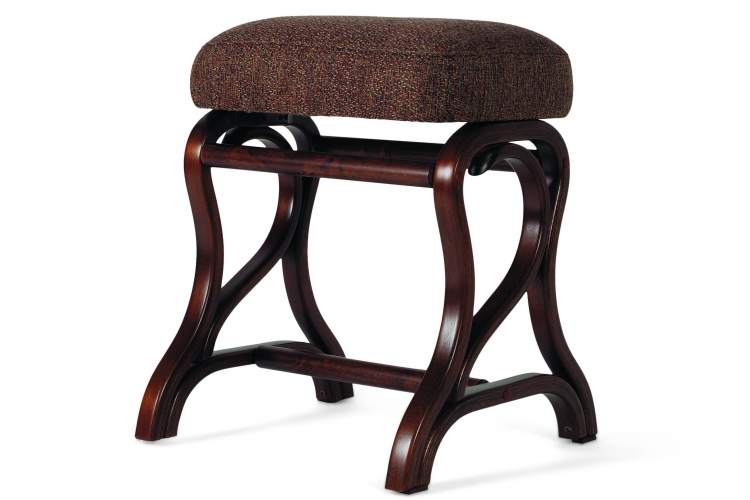 Банкетка Диана темно-коричневый/рогожка коричневая