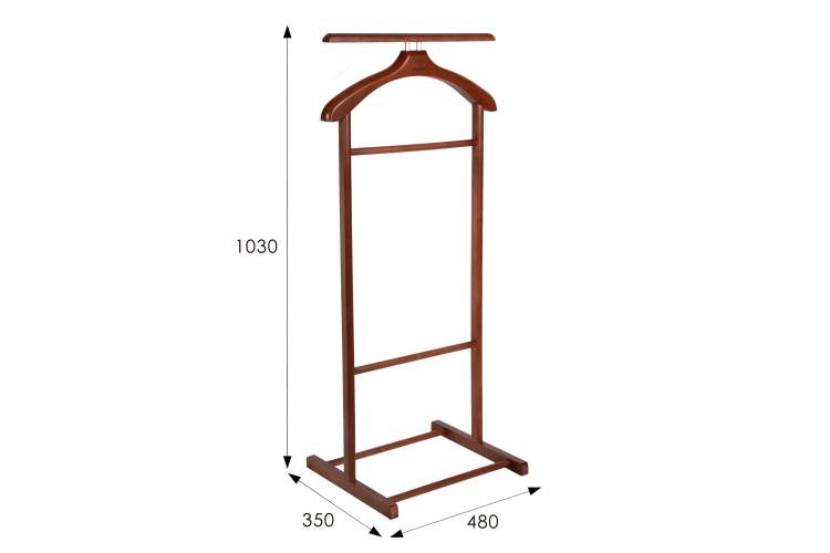 Вешалка костюмная В 21Н средне-коричневый-2