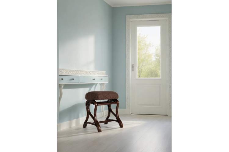 Банкетка Диана темно-коричневый/рогожка коричневая-3