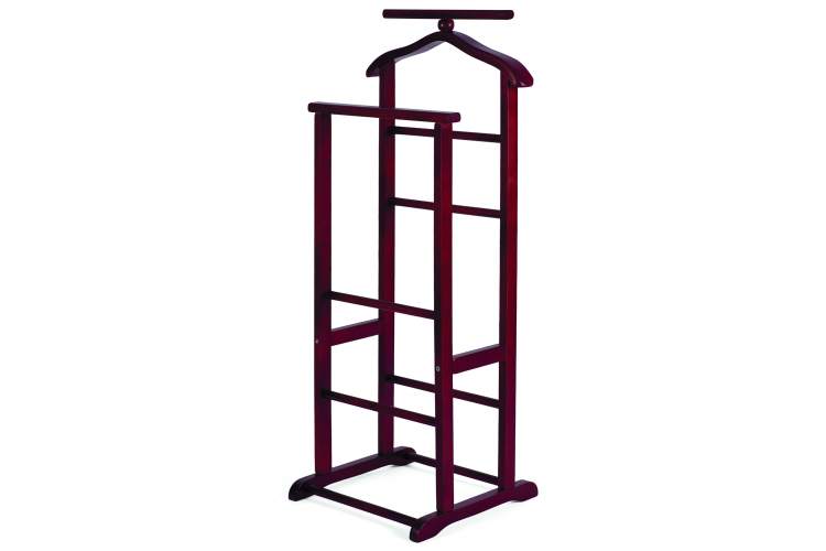 Вешалка костюмная В 9Н махагон