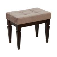 Банкетка Васко В 97Н темно-коричневый/патина