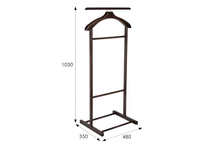 Вешалка костюмная В 21Н венге-4