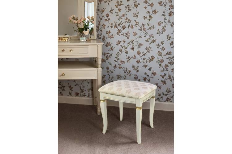 Банкетка Васко В 106Н слоновая кость/золото, Маркус ваниль-5