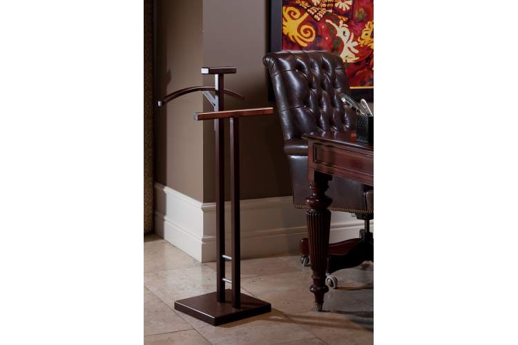 Вешалка костюмная ГАЛАНТ 340 металлик/ темно-коричневый-2