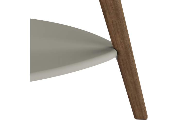 Стол журнальный Бруклин латте/орех кантри-2