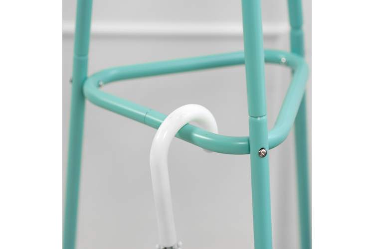 Вешалка напольная Галилео 217 бирюзовый-9