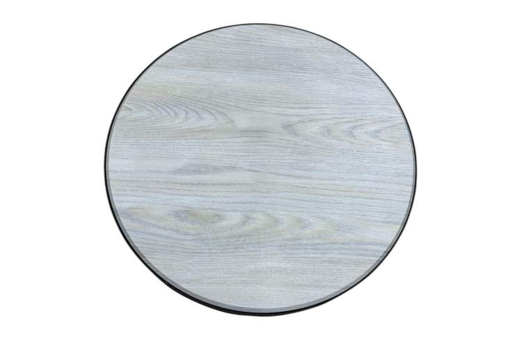 Стол журнальный МеталлАрт М011 МАЛЫЙ бежевый дуб/черный-3