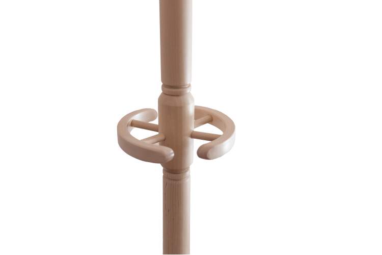 Вешалка напольная В 10Н белый ясень-2