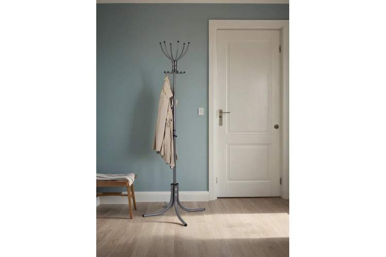 Вешалка напольная М 6 серый бетон-10