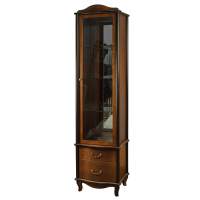 Шкаф-витрина Джульетта, орех Л