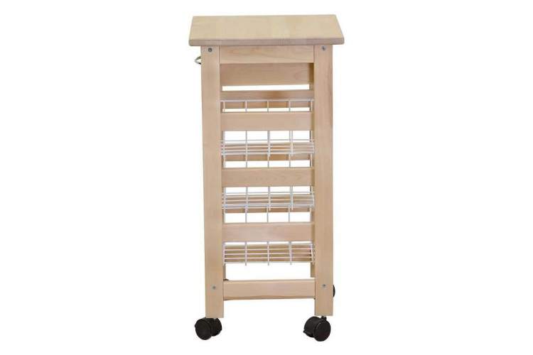 Тумба с ящиком и корзинами лак-3