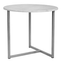 Стол журнальный BeautyStyle 27 дуб дымчатый/металлик в гостиную