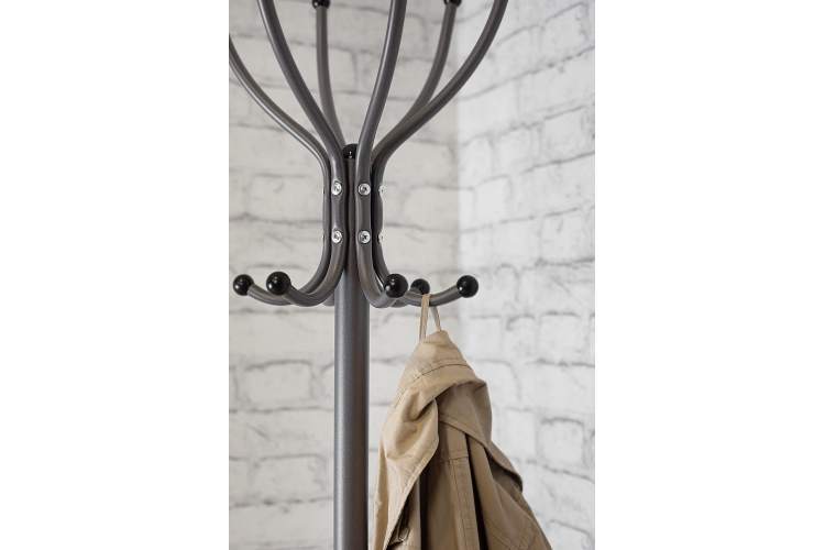 Вешалка напольная М 6 серый бетон-8