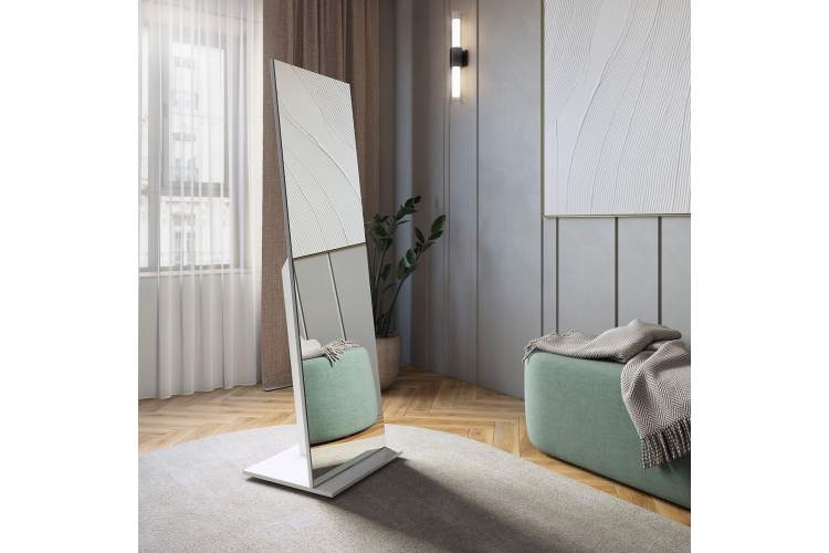 Зеркало напольное Стелла 2 белый 163,5 см x 50 см-9