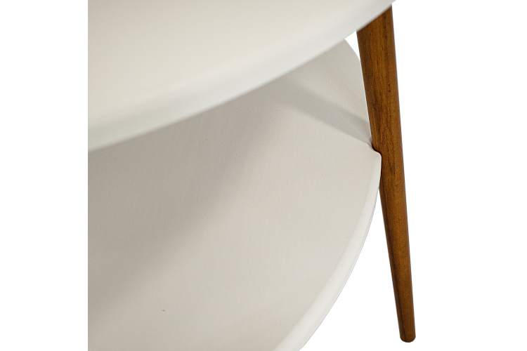 Стол журнальный BeautyStyle 29 белый/бук-4