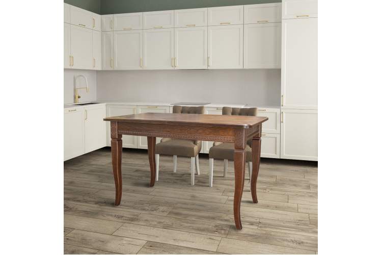 Стол обеденный Фидея 3 орех 120/160*70-2