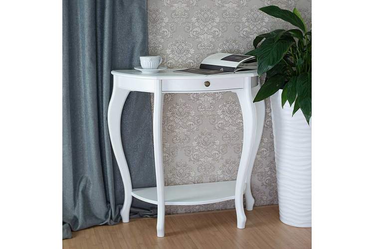 Консоль Элегант молочный дуб Л-14