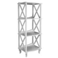 Этажерка-стеллаж Джульетта 3 уровня, молочный дуб Л