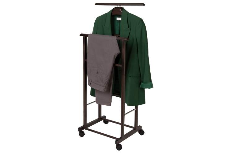 Вешалка костюмная на колесах В 22Н венге-2