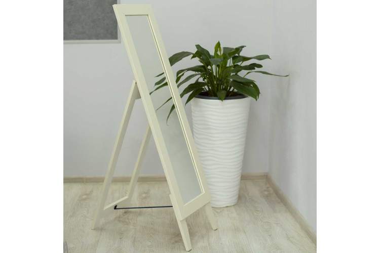 Зеркало напольное BeautyStyle 1 слоновая кость 130 см х 35 см-8