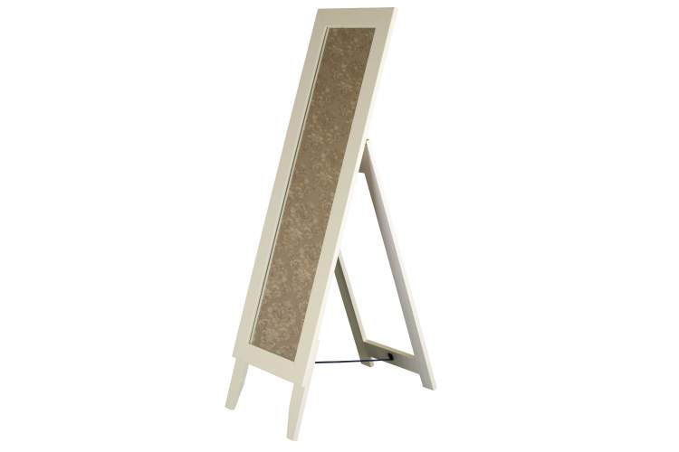 Зеркало напольное BeautyStyle 1 слоновая кость 130 см х 35 см-3