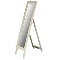 Зеркало напольное BeautyStyle 1 слоновая кость 130 см х 35 см