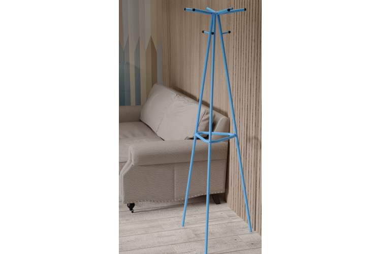 Вешалка напольная Галилео 217 голубой-3