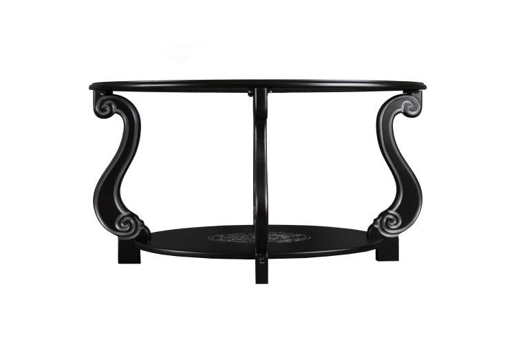 Стол журнальный Овация (С) венге/серебро-1