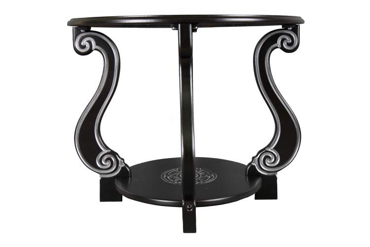 Стол журнальный Овация (С) венге/серебро-2