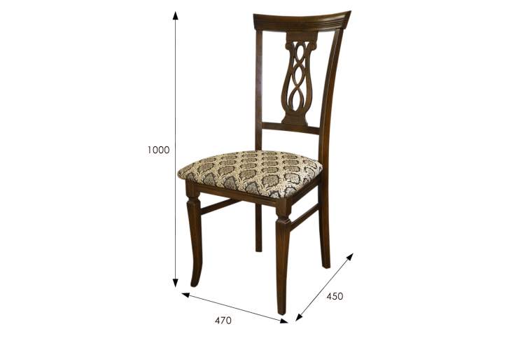 Стул Агнесс орех, Маркус венге-1