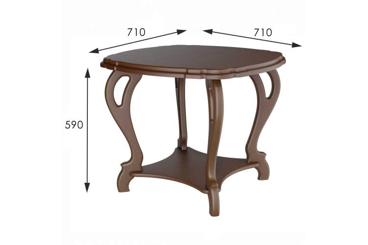 Стол журнальный Кофейный П орех Л-1