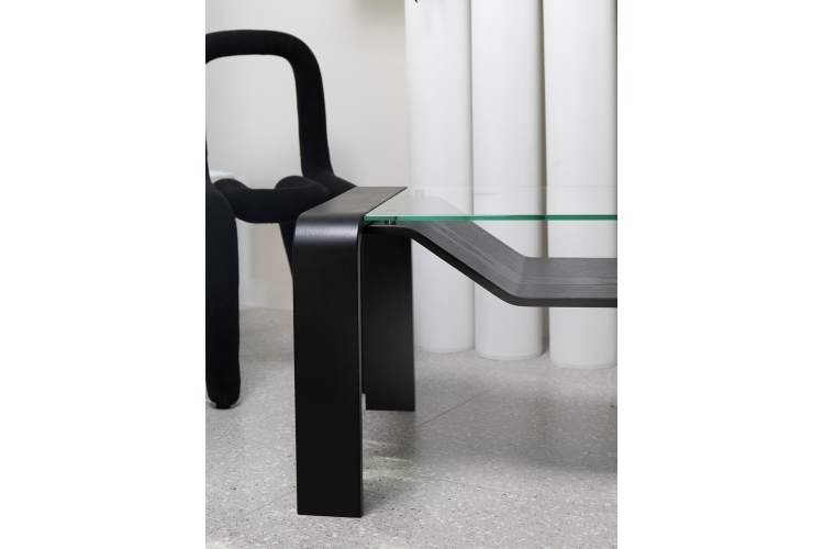 Стол журнальный Гурон 1 черный матовый-10