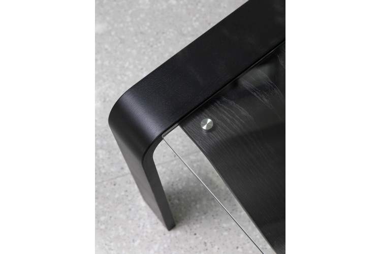 Стол журнальный Гурон 1 черный матовый-11