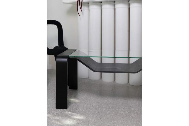 Стол журнальный Гурон 1 черный матовый-12