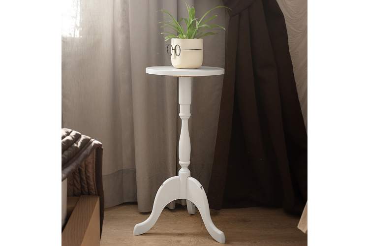 Подставка под цветы напольная П2 белый-5