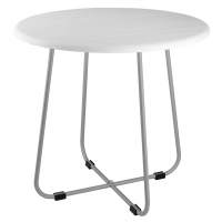 Стол журнальный BeautyStyle 14 белый/металлик в гостиную