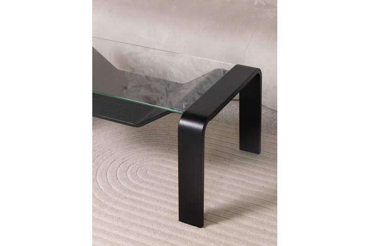 Стол журнальный Гурон 1 черный матовый-13