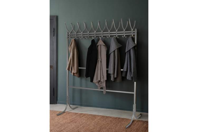 Вешалка напольная М 12 металлик-10