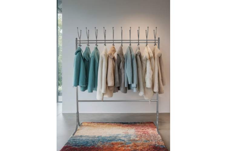 Вешалка напольная М 12 металлик-13