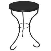 Столик журнальный SHT-CT10 чёрный муар в гостиную