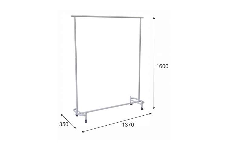 Вешалка напольная Пико 26 металлик-3