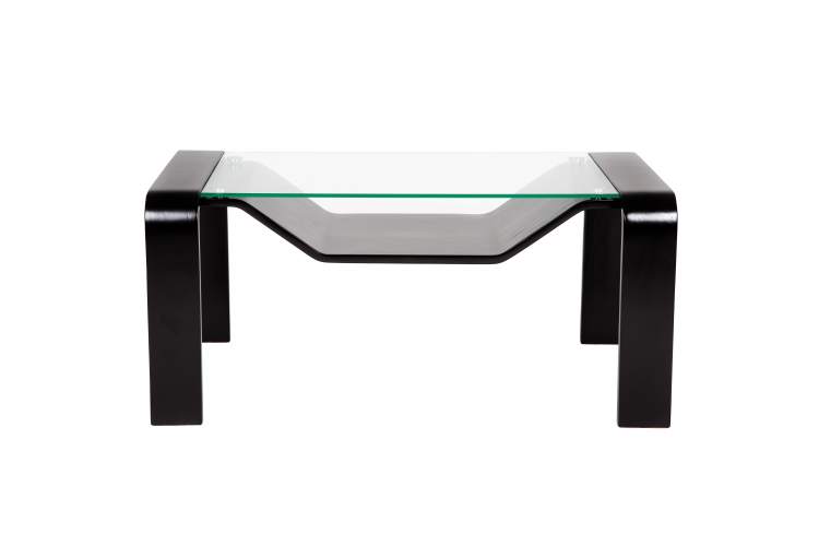 Стол журнальный Гурон 1 черный матовый-1