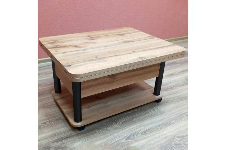 Стол-трансформер Джокер дуб вотан/черный-3