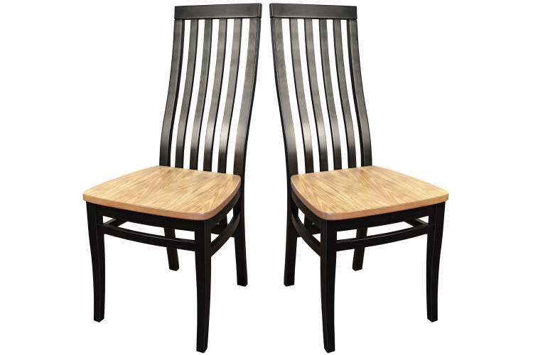 Стул Мариус М 50 дуб/черный-1