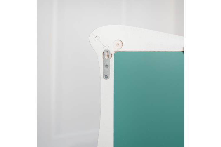 Зеркало навесное Берже 23 белый ясень 97 см х 67 см-5