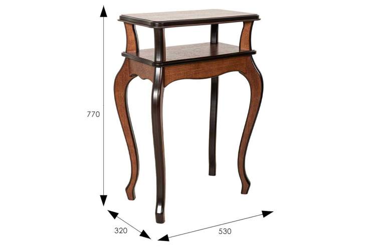 Подставка Берже орех Л-2